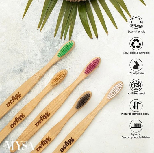 Bamboo toothbrushes