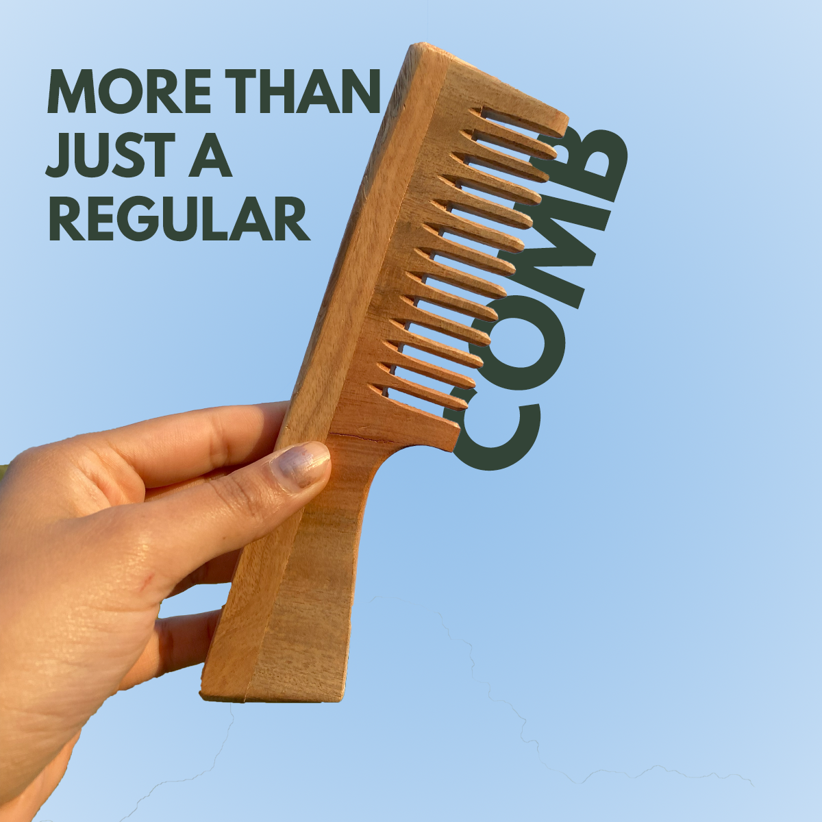 Neem Handle comb
